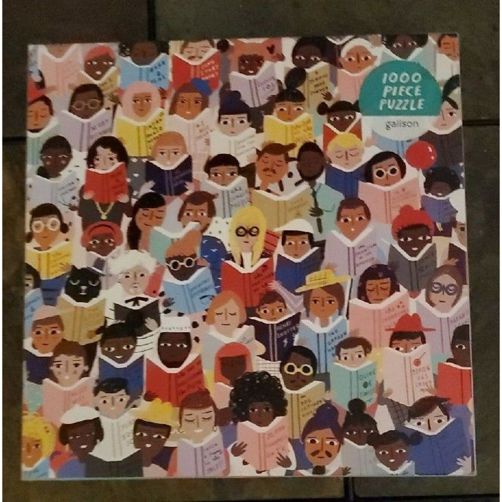 Galison Book Club Puzzle,‎ 1,000 Pieces,